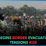 India Begins Border Evacuations as Tensions Rise