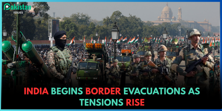 India Begins Border Evacuations as Tensions Rise