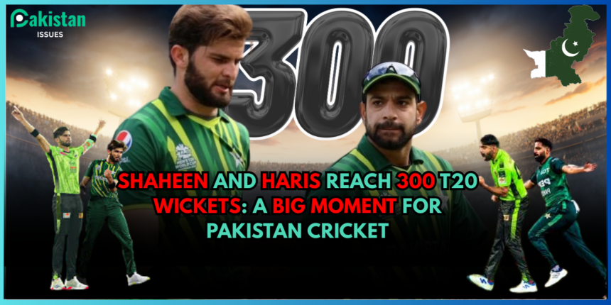 Shaheen and Haris Reach 300 T20 Wickets: A Big Moment for Pakistan Cricket
