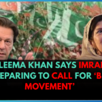 Aleema Khan Says Imran Preparing to Call for ‘Big Movement’