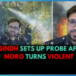 IG Sindh Sets Up Probe After Moro Turns Violent