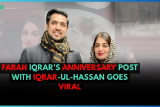 Farah Iqrar’s Anniversary Post with Iqrar-ul-Hassan Goes Viral