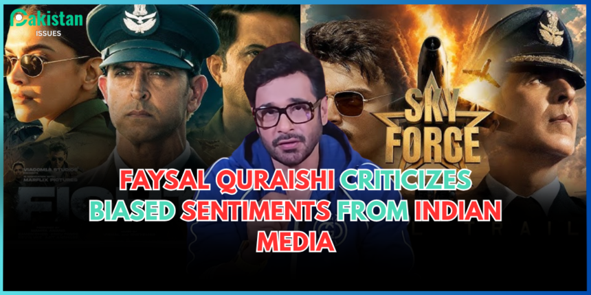 Faysal Quraishi Criticizes Biased Sentiments from Indian Media