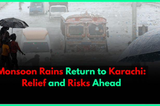 Monsoon Rains Return to Karachi: Relief and Risks Ahead