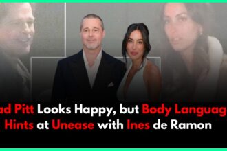 Brad Pitt Looks Happy, but Body Language Hints at Unease with Ines de Ramon