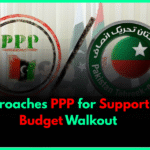 PTI Approaches PPP for Support After Budget Walkout