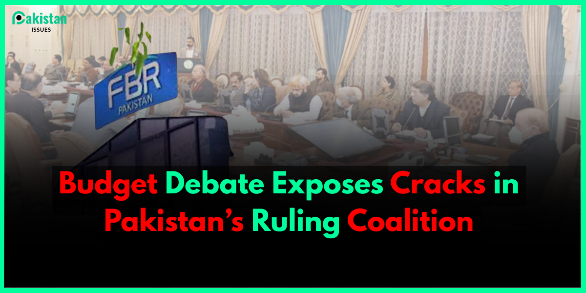 Budget Debate Exposes Cracks in Pakistan’s Ruling Coalition