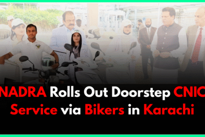 NADRA Rolls Out Doorstep CNIC Service via Bikers in Karachi