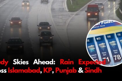 Cloudy Skies Ahead: Rain Expected Across Islamabad, KP, Punjab & Sindh