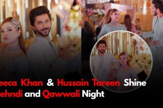 Rabeeca Khan & Hussain Tareen Shine at Mehndi and Qawwali Night