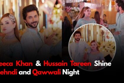 Rabeeca Khan & Hussain Tareen Shine at Mehndi and Qawwali Night