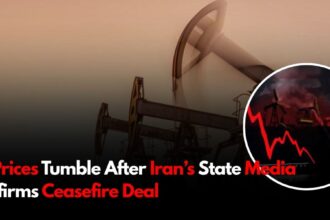 Oil Prices Tumble After Iran’s State Media Confirms Ceasefire Deal