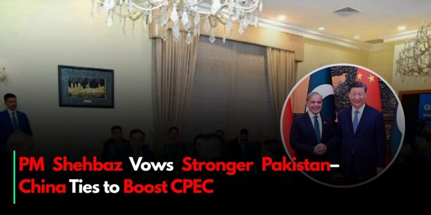 PM Shehbaz Vows Stronger Pakistan–China Ties to Boost CPEC