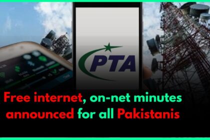 Free internet, on-net minutes announced for all Pakistanis