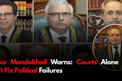 Justice Mandokhail Warns: Courts Alone Can’t Fix Political Failures