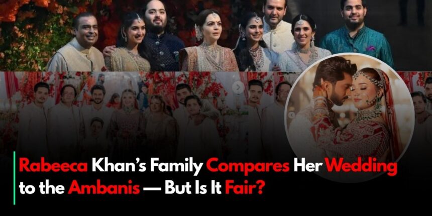 Rabeeca Khan’s Family Compares Her Wedding to the Ambanis — But Is It Fair?