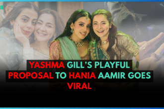 Yashma Gill’s Playful Proposal to Hania Aamir Goes Viral
