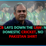 PCB Lays Down the Law: No Domestic Cricket, No Pakistan Shirt