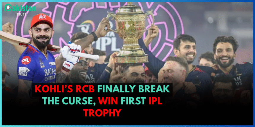 Kohli’s RCB Finally Break the Curse, Win First IPL Trophy