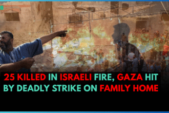 25 Killed in Israeli Fire, Gaza Hit by Deadly Strike on Family Home