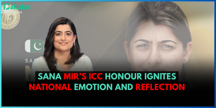 Sana Mir’s ICC Honour Ignites National Emotion and Reflection