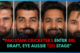 "Pakistani Cricketers Enter BBL Draft, Eye Aussie T20 Stage"