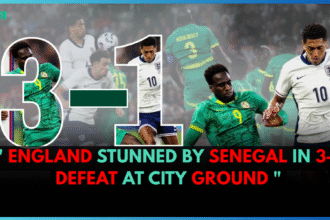 " England Stunned by Senegal in 3–1 Defeat at City Ground "